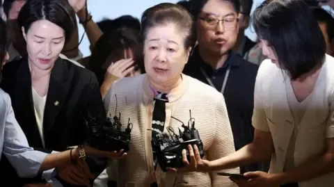Disputed Church Head Denies Gift-giving Accusations Involving Ex-South Korea President's Wife